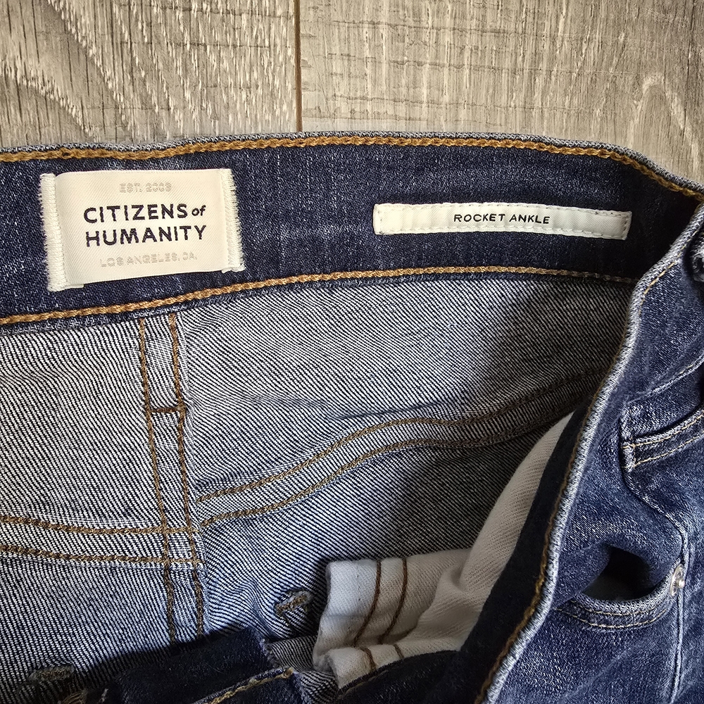 Citizens Of Humanity Rocket High Rise Skinny Jeans Size 24 - Picture 3 of 4